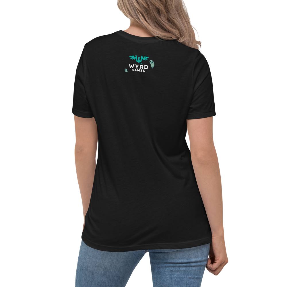 
                  
                    Load image into Gallery viewer, Vagrantsong Wayfarer Women&amp;#39;s Relaxed T-Shirt - Wyrd Miniatures - Online Store
                  
                